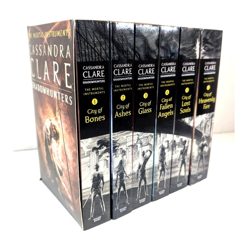 Boxed Set The Mortal Instruments Books Series by Cassandra Clare vol. 1-6 PB